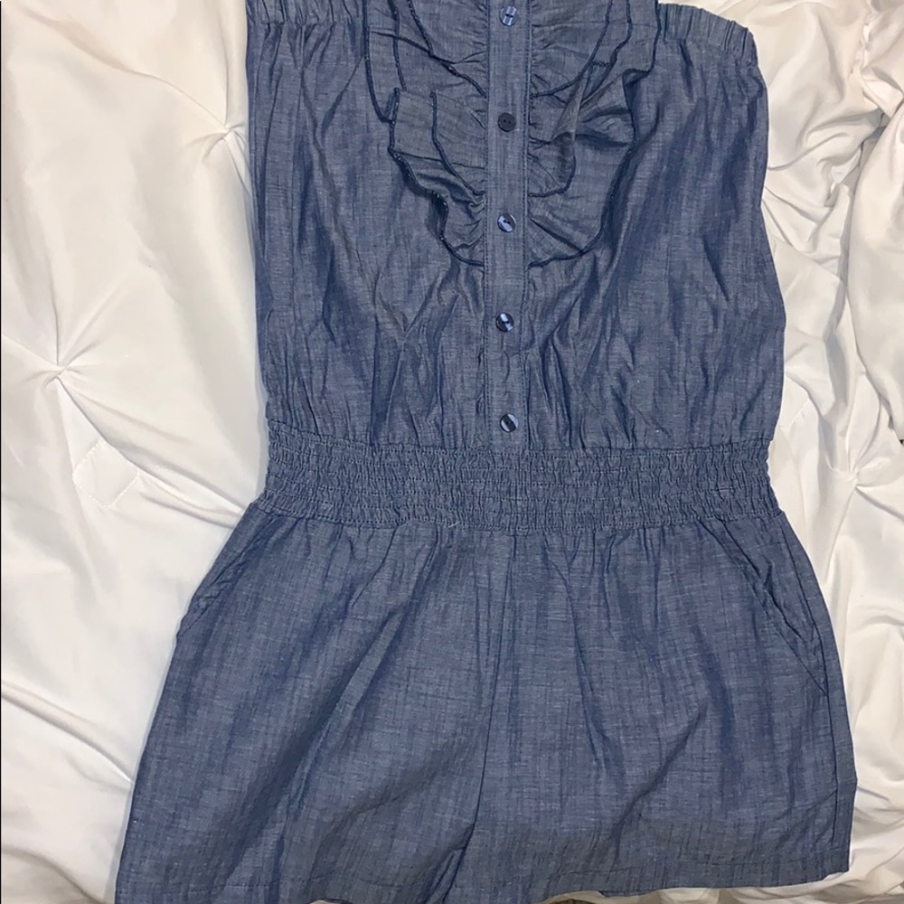 Blue romper